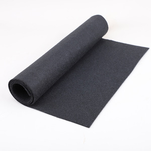 黑色针刺棉 毛毡布